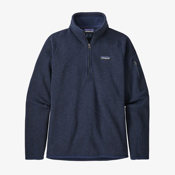 Patagonia Sweaters - Patagonia Better Sweater 1/4 Zip Size Medium Classic Navy Blue Fleece Pullover